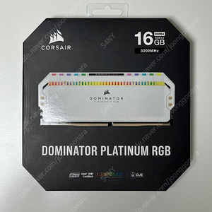 커세어 DDR4 16G CL16 도미네이터 화이트 백도미 (8x2) 국내정품