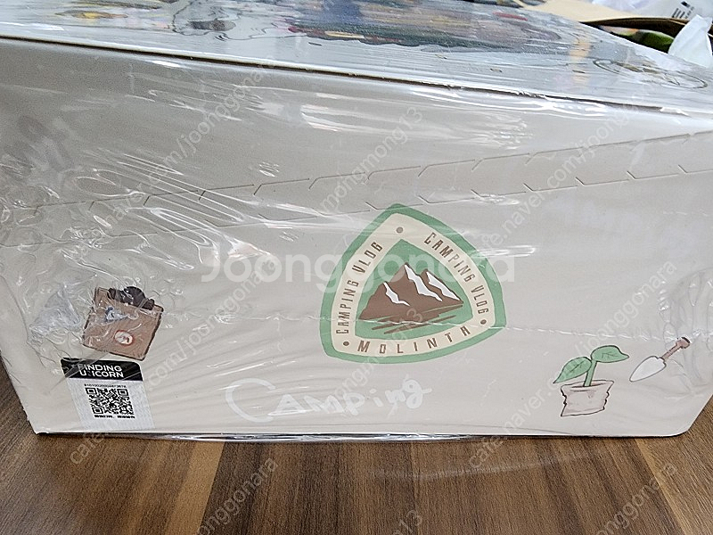 파인딩유니콘 몰린타 캠핑브이로그 풀박스 미개봉 풀셋--3