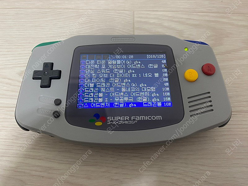 Ezflash omega 이지플래시 오메가 16gb 한글롬 풀세팅 이미지