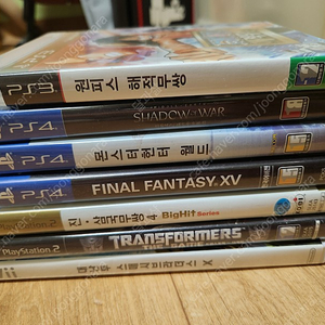 ps2, ps3, ps4 타이틀 떨이합니다.