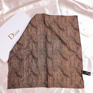 디올 Dior 크리스찬 디올 정품 스카프 실크 100%