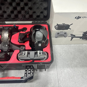 dji fpv combo 박스풀셋 팝니다.(90만원) + 모션 컨트롤 포함