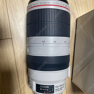 캐논 렌즈 백사투 EF 100-400mm F4.5-5.6 L IS II USM ﻿팝니다.