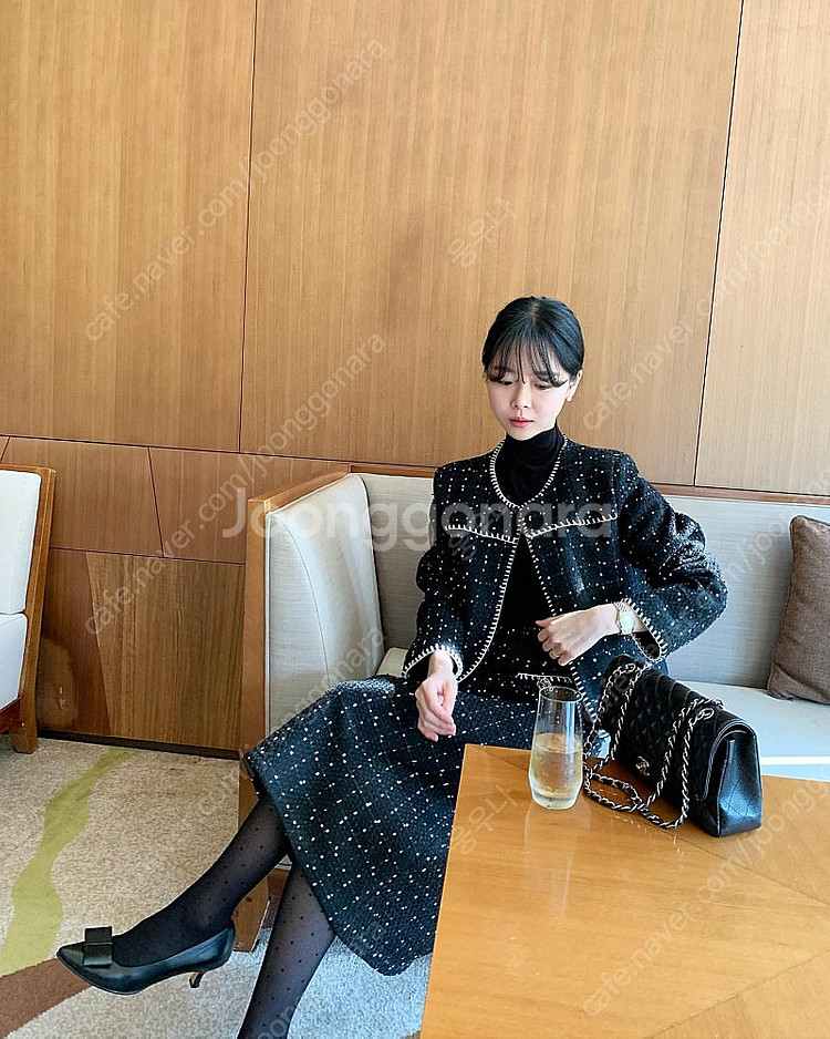 (새상품) 바이씨니 스티치자켓+스커트 롱 set--0