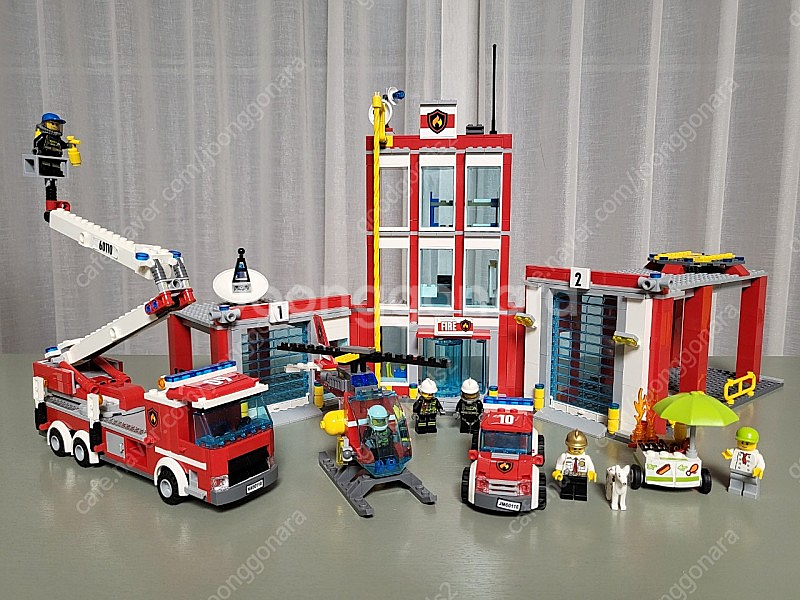정품 레고 시티 소방서 60110--0
