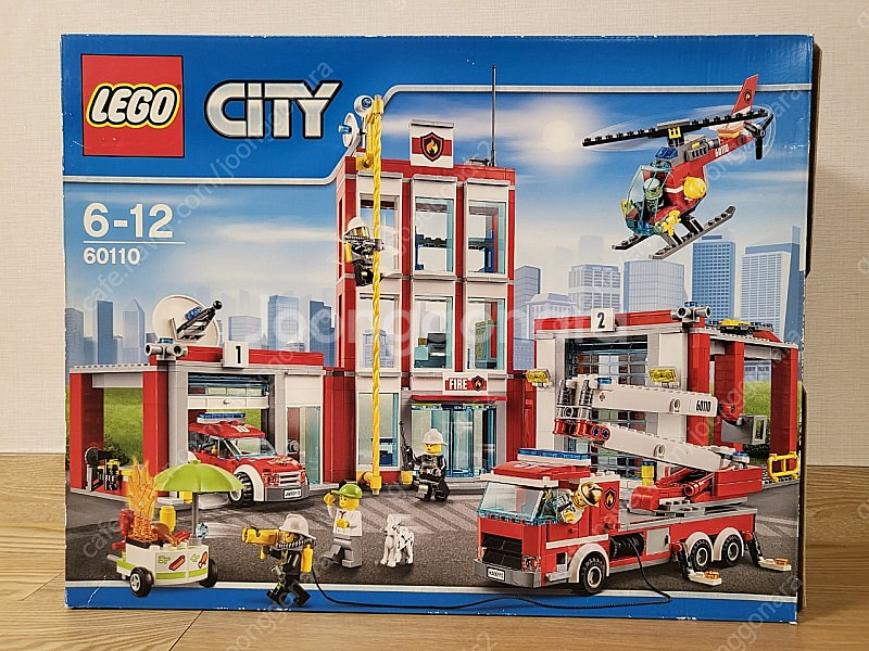 정품 레고 시티 소방서 60110--1