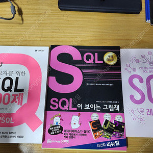 [SQL] 초보자를위한SQL200제/SQL이보이는그림책/SQL레벨업