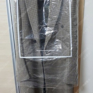 L 토니웩 Essential Check Double Coat_ Beige Houndstooth