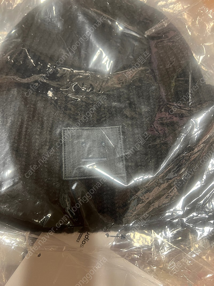 아크네 스튜디오 페이스비니블랙--2