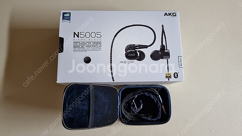 Akg n5005 2회 사용 + 용비늘 4.4 미사용 ...--0