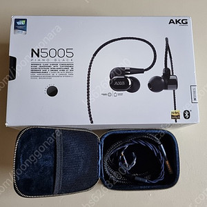 Akg n5005 2회 사용 + 용비늘 4.4 미사용 세트로 판매합니다