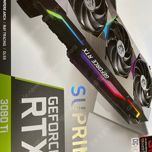 RTX3080TI suprimx 미개봉 팝니다