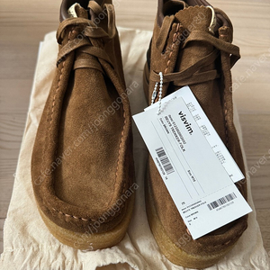 Visvim 비즈빔 BEUYS TREKKER-FOLK BROWN Us10 / 280