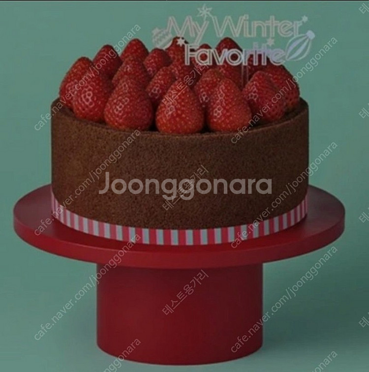 투썸 스트로베리 초콜릿 생크림 케이크 기프트콘 팝니다 ...--0