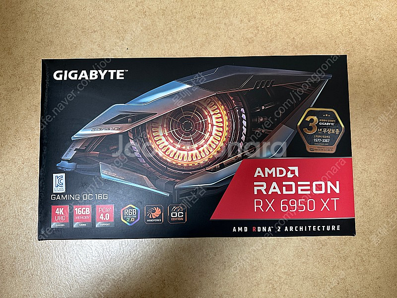 [팝니다] GIGABYTE 라데온 RX 6950 XT ...--0
