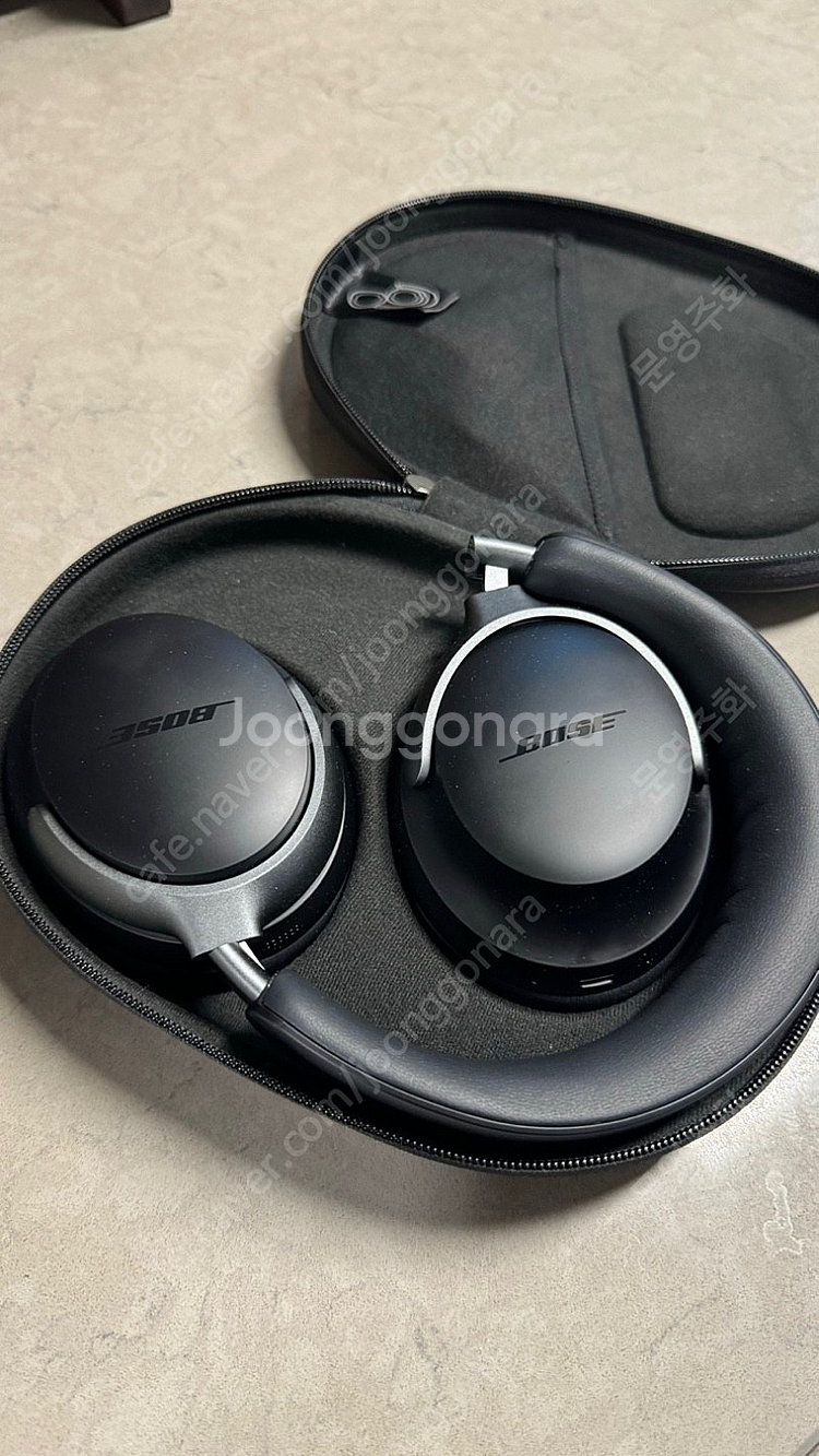 보스 QC울트라 블랙 (코리아) 실착 1회 제품 판매합니다.--0