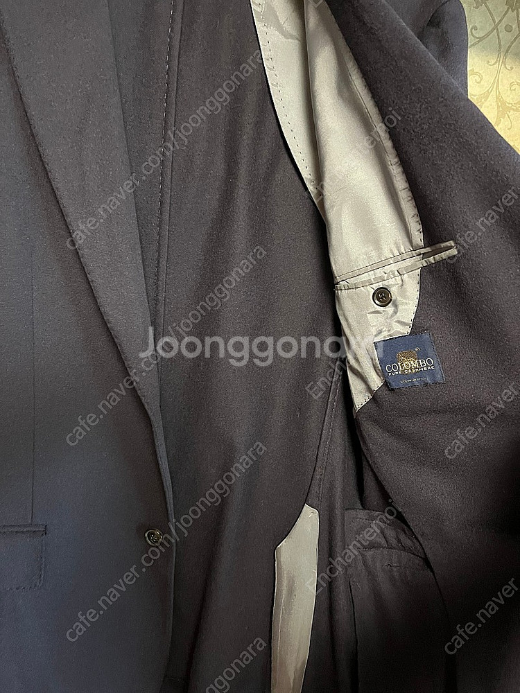 휴고보스 콜롬보 캐시미어 100% 자켓 50L--1