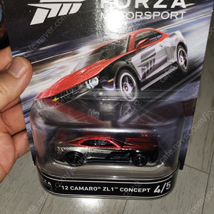 핫휠 forza camaro zl1 미개봉 판매합니다