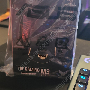 ASUS TUF M3 GEN II 마우스 미개봉 새상품 판매합니다