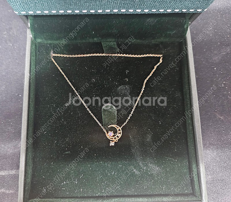 로이드 헤리티지 18k 문캐처 목걸이 팝니다.--0