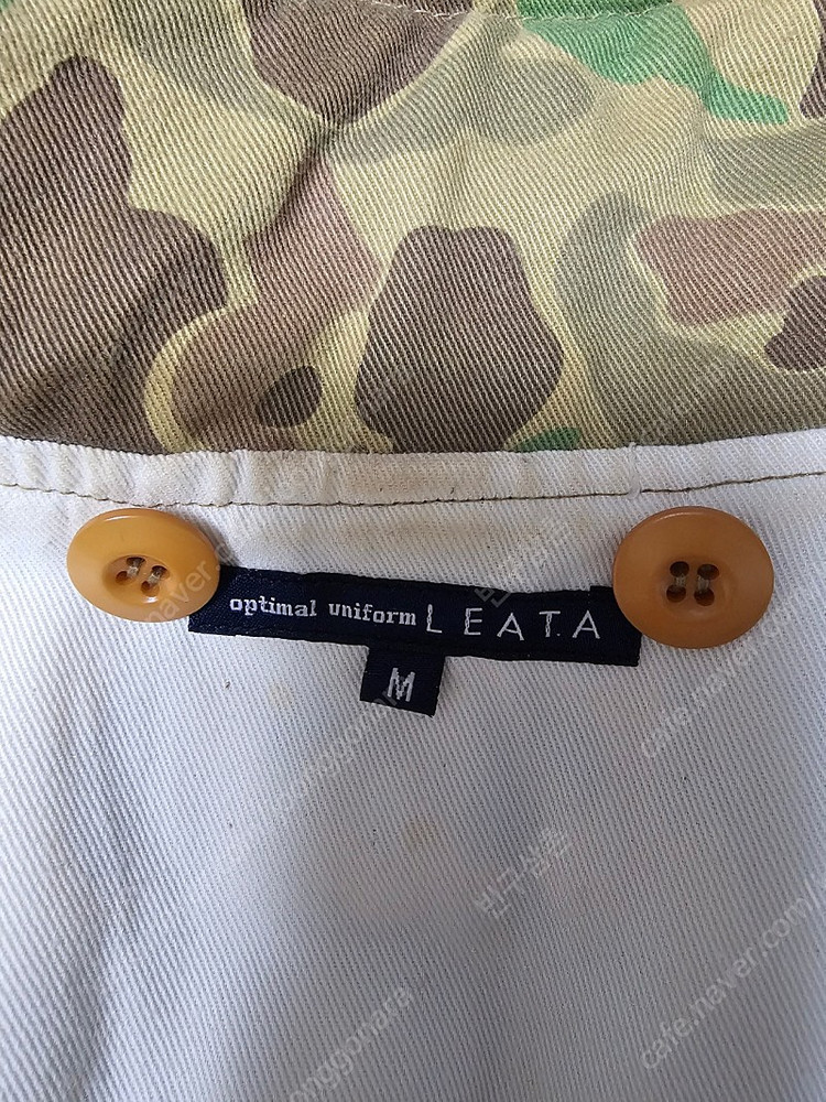 LEATA 카모 데님 빈티지 자켓 이미지