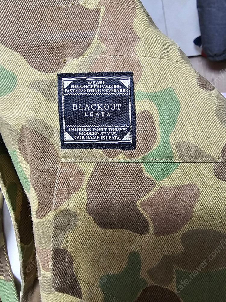 LEATA 카모 데님 빈티지 자켓 이미지