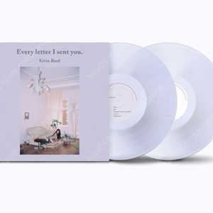 (미개봉) 백예린 1집 lp 한정반 every letter i sent you 초판