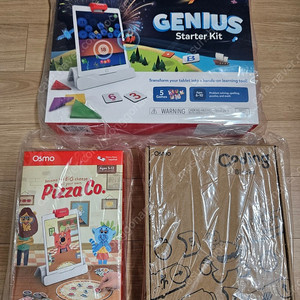 오스모 지니어스 스타터 키트+ 코딩블럭+ 피자가게