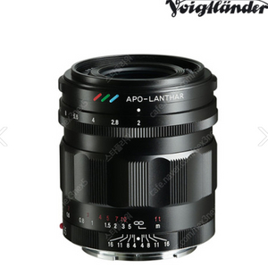 [대구]보이그랜더 APO-LANTHAR 35mm F2 E마운트 삽니다.