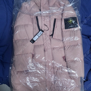 스톤아일랜드 롱패딩 16fw 핑크 드레이크 착용 희귀매물
