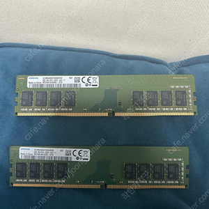 삼성 DDR4 RAM 8기가 x 2개 2666mhz