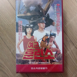 홍콩영화 카렌 양 감독 / 폰다 렌 / 왕타오 / 소피아 럭 주연 여군 훈련소(Pink Force Warriors)(1983) 비디오 테이프