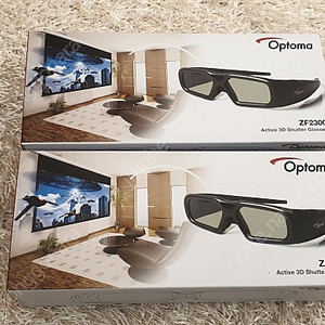 옵토마(Optoma) ZF2300 3D안경 2개 팝니다