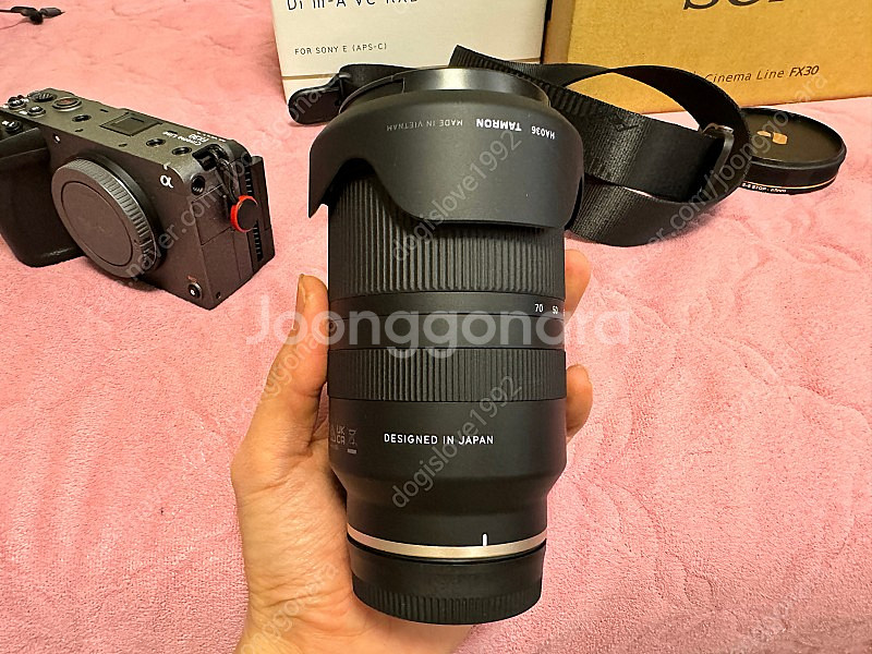 소니 fx30,탐론17-70,피터맥키논 nd필터 외--5
