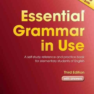 Essential Grammar in Use with Answers 3판 표지앞면 오른쪽 윗부분 약간 접힘및 67p까지만 연필공부함(펜사용 없음) (배송비 별도)