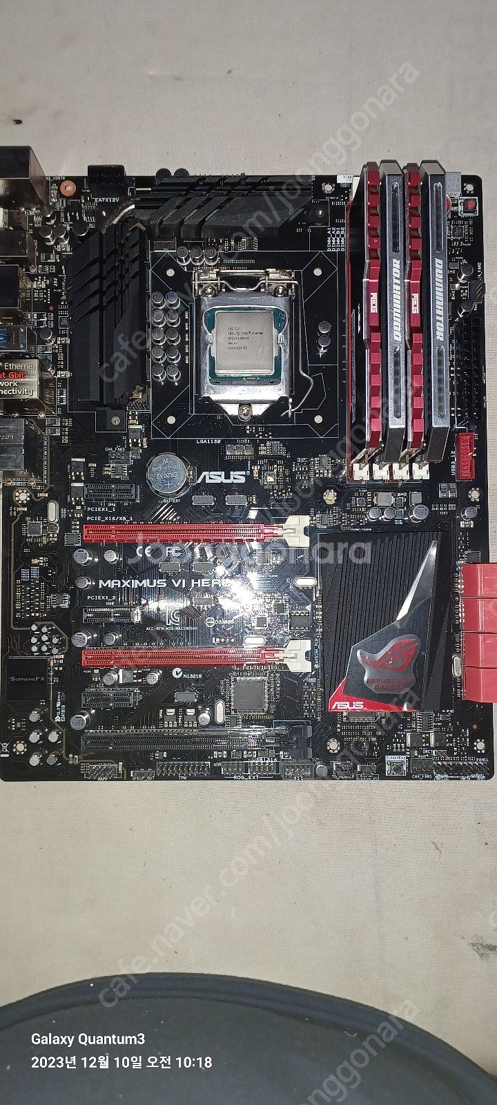 i7 4790k + 보드 MAXIMUS VI HERO(...--0