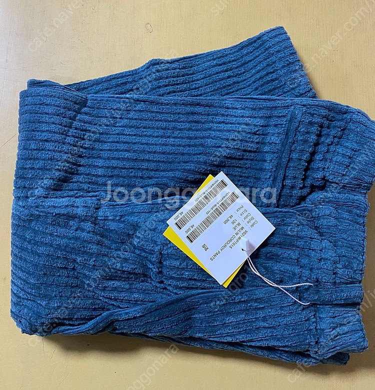 비아셉템버 골덴바지 120키즈바지--1