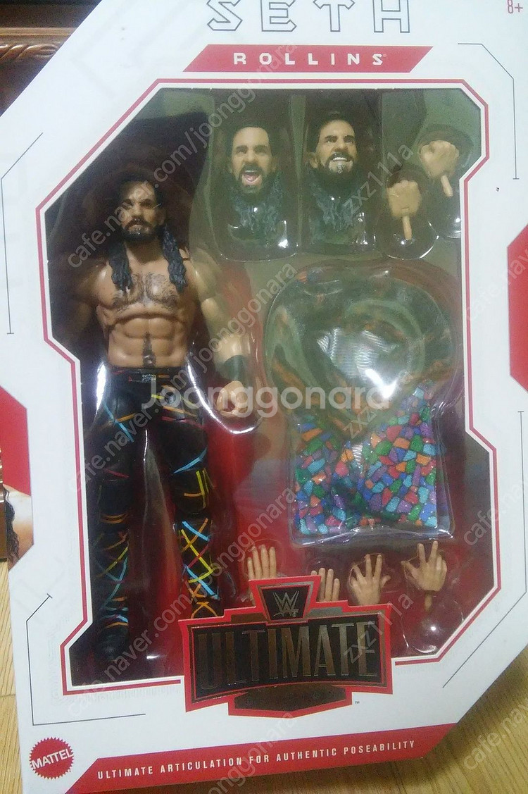 wwe 피규어 얼티밋에디션 시리즈 더락,숀마이클스,세스...--2