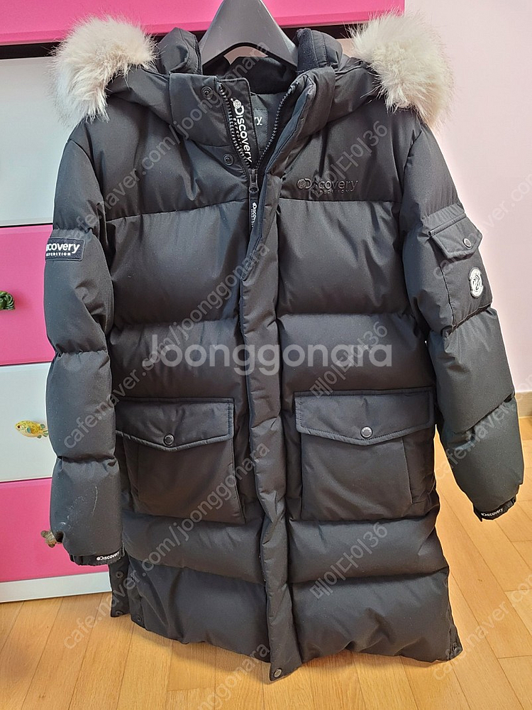 디스커버리 익스페디션 키즈 프리미엄 구스다운 롱패딩 D...--1