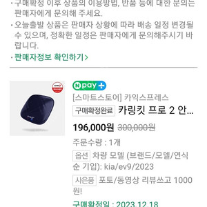 카링킷 국내정품 10분사용 팜