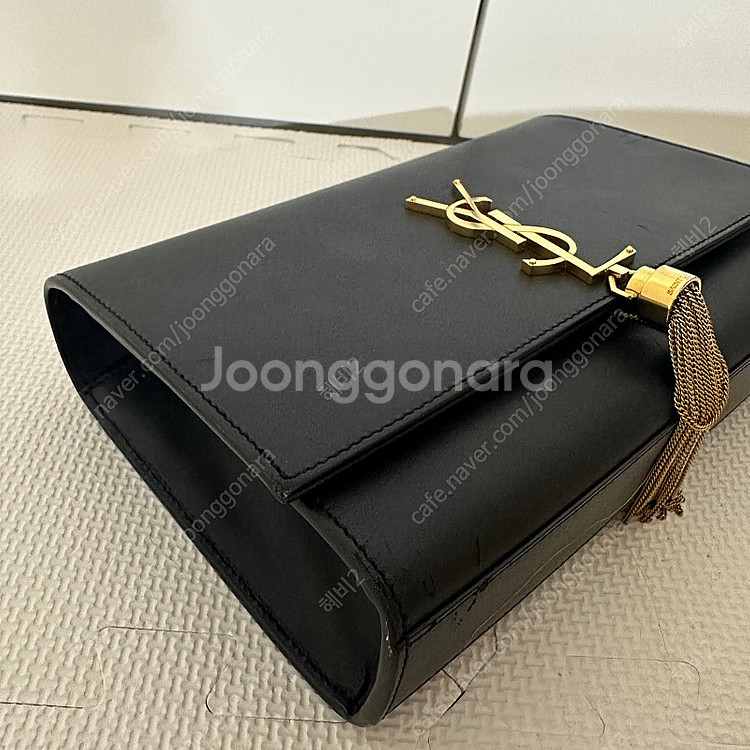 (정품)생로랑 가방 케이트 미듐 태슬 숄더백 A급 싸게...--3
