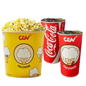 [최저가] CGV 콤보 50% 할인권 | 팝콘M | 탄산M | 맛변경 리필가능