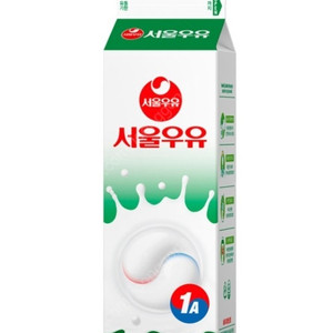 GS25 서울우유 흰우유 1L. 2,500원