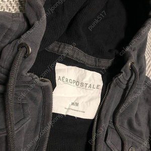 에어로포스탈 Aeropostale 집업후드 차콜그레이 M