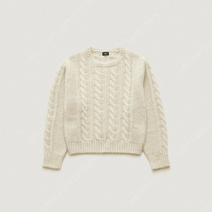 더 바넷 포프 케이블 니트 스웨터 / The barnet Pope Cable Knit Sweater