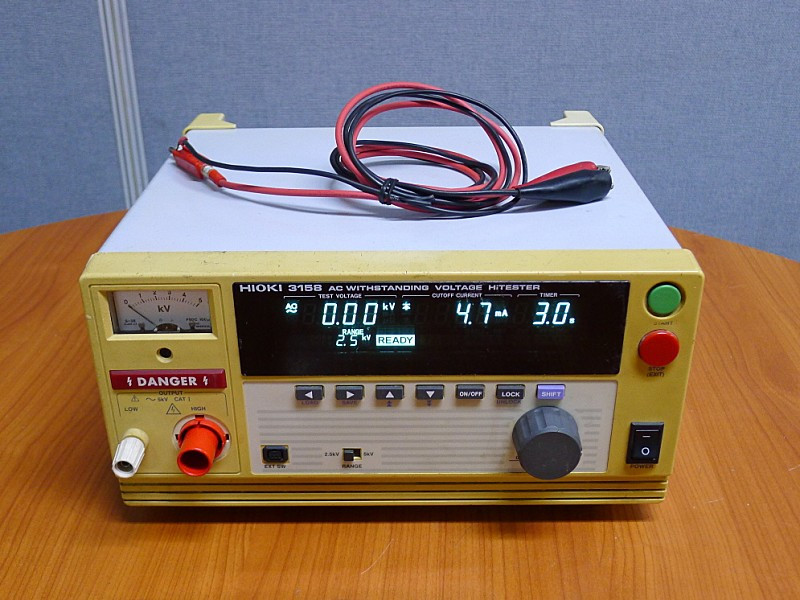 Hioki3158 내전압시험기 히오키3158 내전압테스터 중고내전압시험기--1