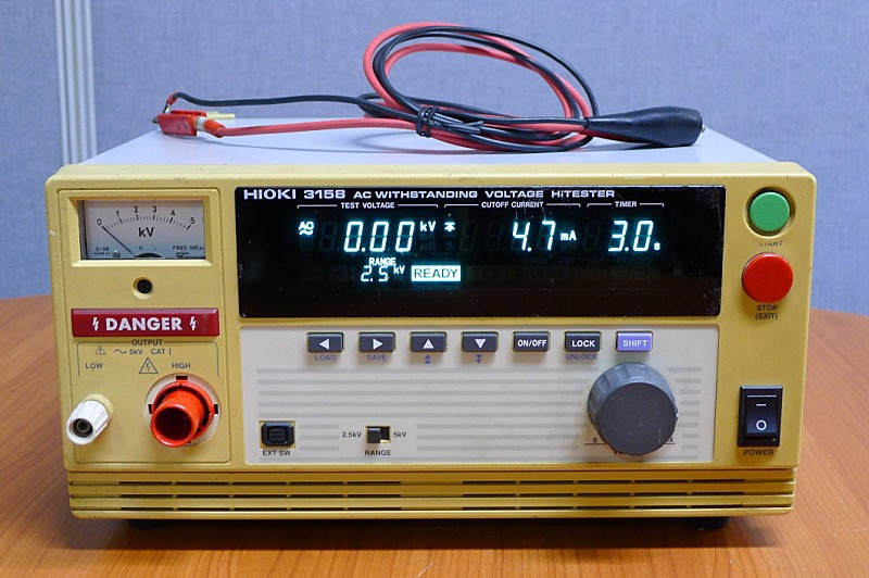 Hioki3158 내전압시험기 히오키3158 내전압테스터 중고내전압시험기--2