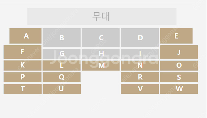 써클차트 뮤직 어워즈 M구역 2열 1석 양도--1