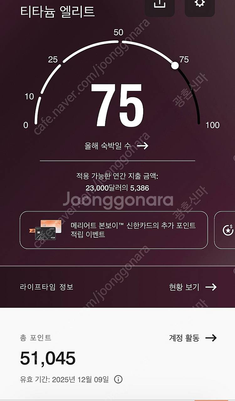 메리어트 본보이 포인트 50,000--0