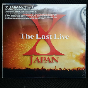 X JAPAN 엑스 재팬 LAST LIVE 라스트 라이브 초회한정 미개봉 신품